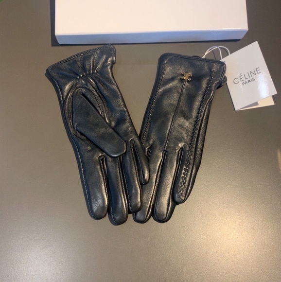 Céline Women's new high-end sheepskin gloves - Picture 4 of 5